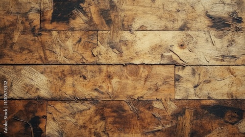 Wallpaper Mural Rustic wooden texture with weathered planks and natural patterns Torontodigital.ca