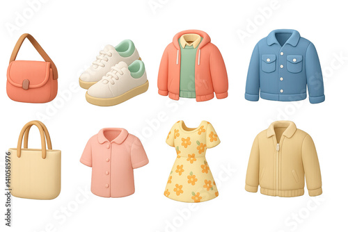 Obraz na płótnie 3D icon set of spring flowers: marigold, anemone, hibiscus, geranium, lily, hyacinth, iris, tulip. 3d icon. icons set of 3d style in a modern design. Isolated w salonie