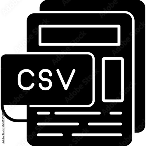 CSV File Icon