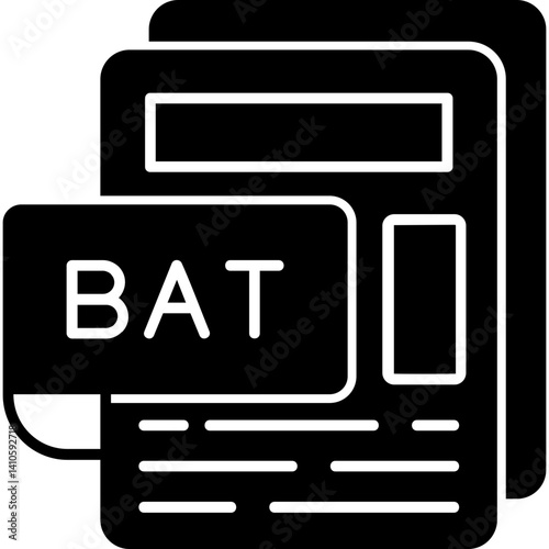 BAT File Icon photo