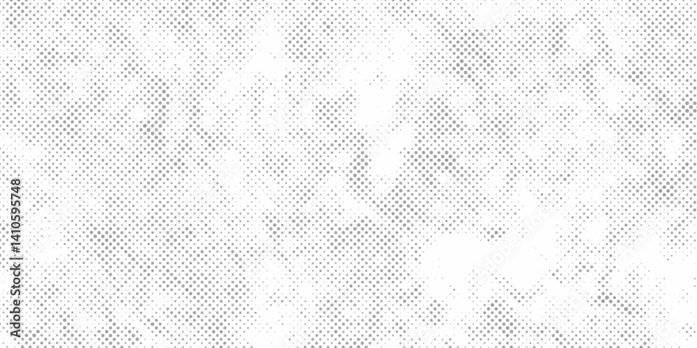 Vector modern paintbrush grunge with halftone dots pattern texture style black grunge brush stroke abstract background