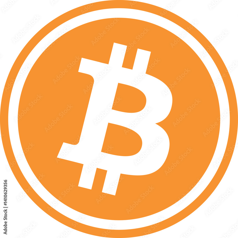 bitcoin-btc cryptocurrency illustrations on abstract background. 3d illustrations.