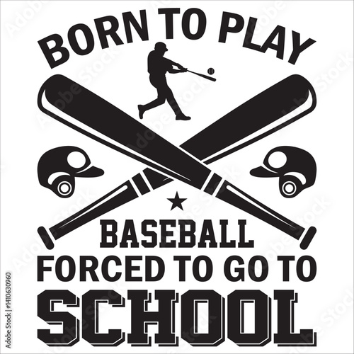 born to play baseball forced to go to school
