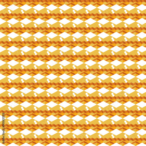 Desert Hexagons Patterns design