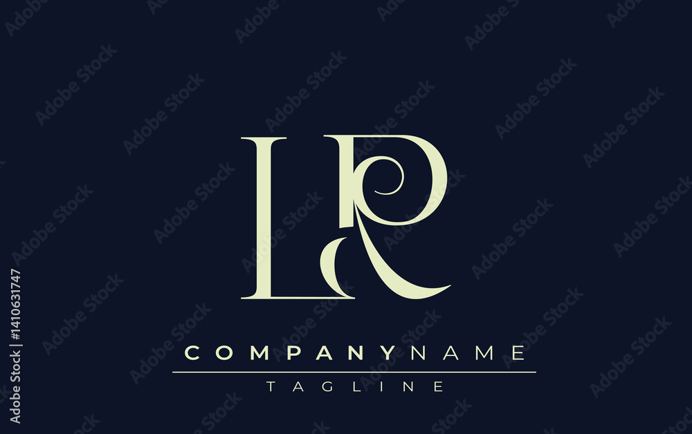 LR abstract Logo. Elegantly Designed Minimalist Monogram Logo with Stylish Lettering. Sophisticated and sleek minimalist monogram showcasing unique lettering design. LR abstract Logo. Elegantly Designed Minimalist Monogram Logo with Stylish Lettering. Sophisticated and sleek minimalist monogram showcasing unique lettering design.