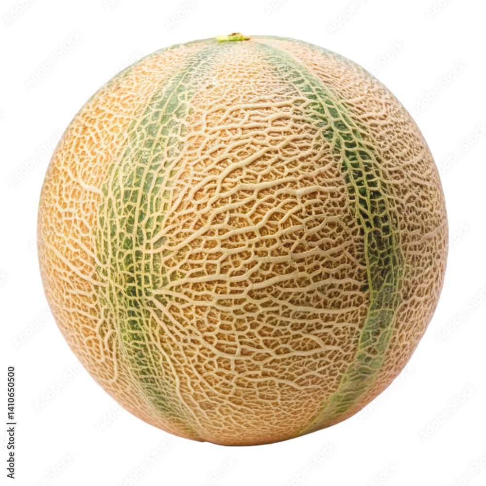 Cantaloupe isolated on white background Cantaloupe isolated on white background