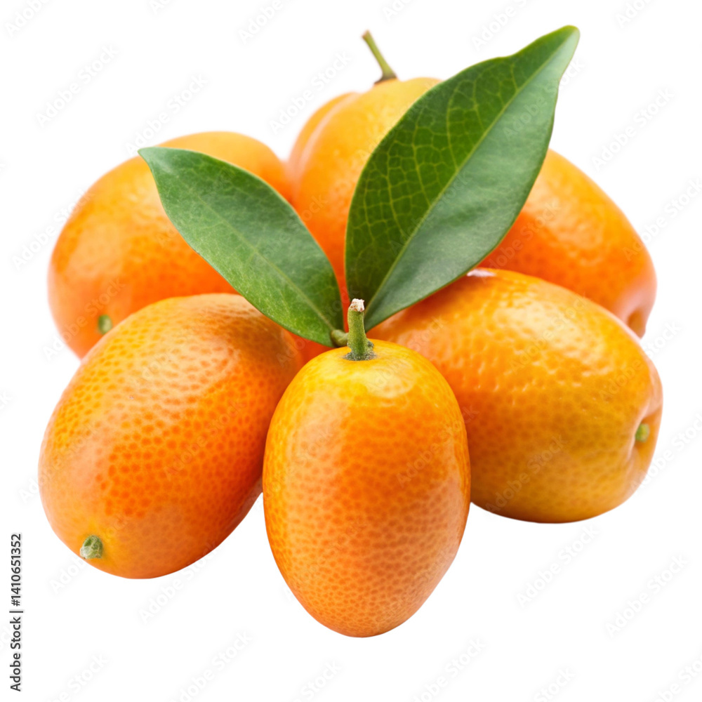 Kumquat isolated on white background Kumquat isolated on white background