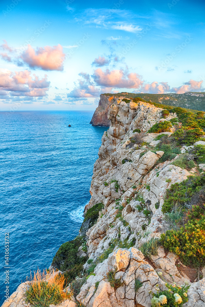 Unbelivable morning view on Cacccia cape.