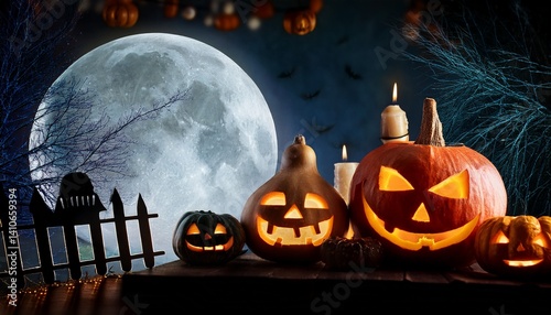 Group of greetings and for Halloween
