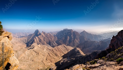 jabal akhdar mountain range oman