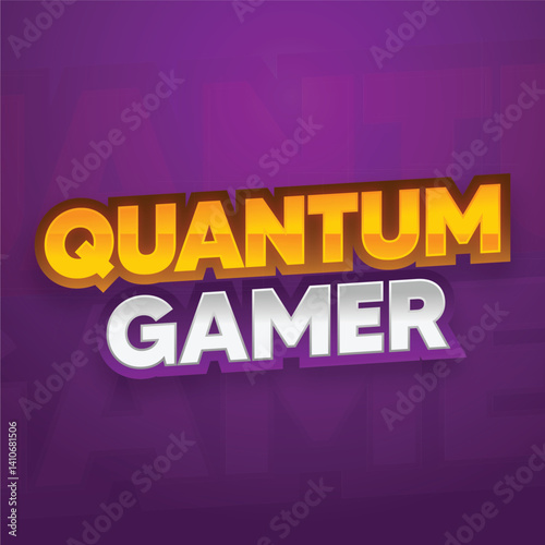 Wallpaper Mural Quantum gamer logo design for gaming streamers, Gaming logo Torontodigital.ca