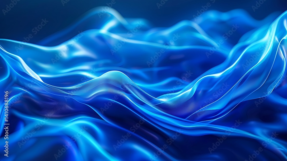 Obraz premium Elegant Abstract Fluid Designs in Soft Hues and Bold Gradients: A Modern Visual Collection