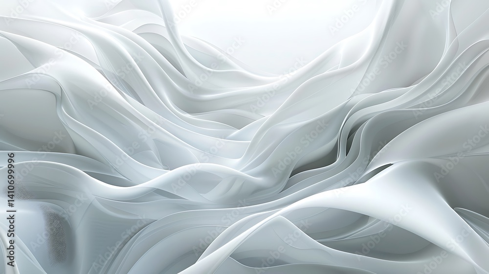 Fototapeta premium Elegant Abstract Fluid Designs in Soft Hues and Bold Gradients: A Modern Visual Collection