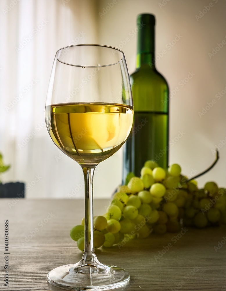White wine - elegant and moody White wine - elegant and moody