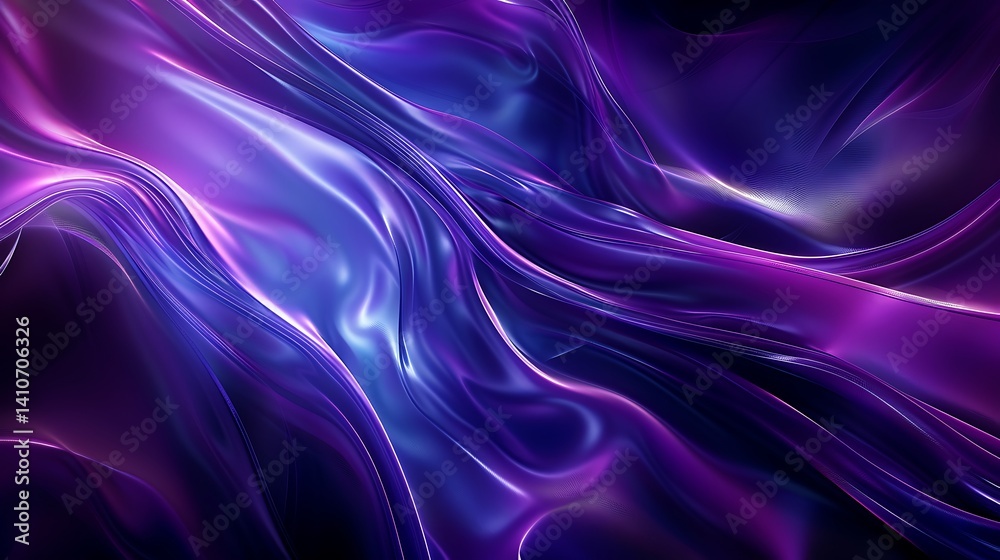 Fototapeta premium Elegant Abstract Fluid Designs in Soft Hues and Bold Gradients: A Modern Visual Collection