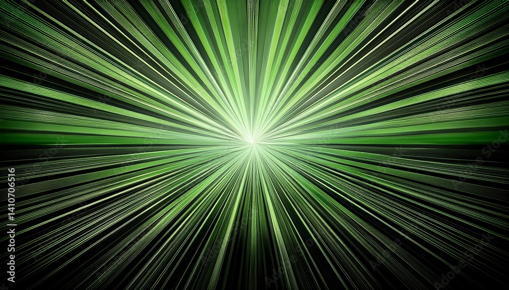 Starburst background sunbeams going in all directions green and black Starburst background sunbeams going in all directions green and black