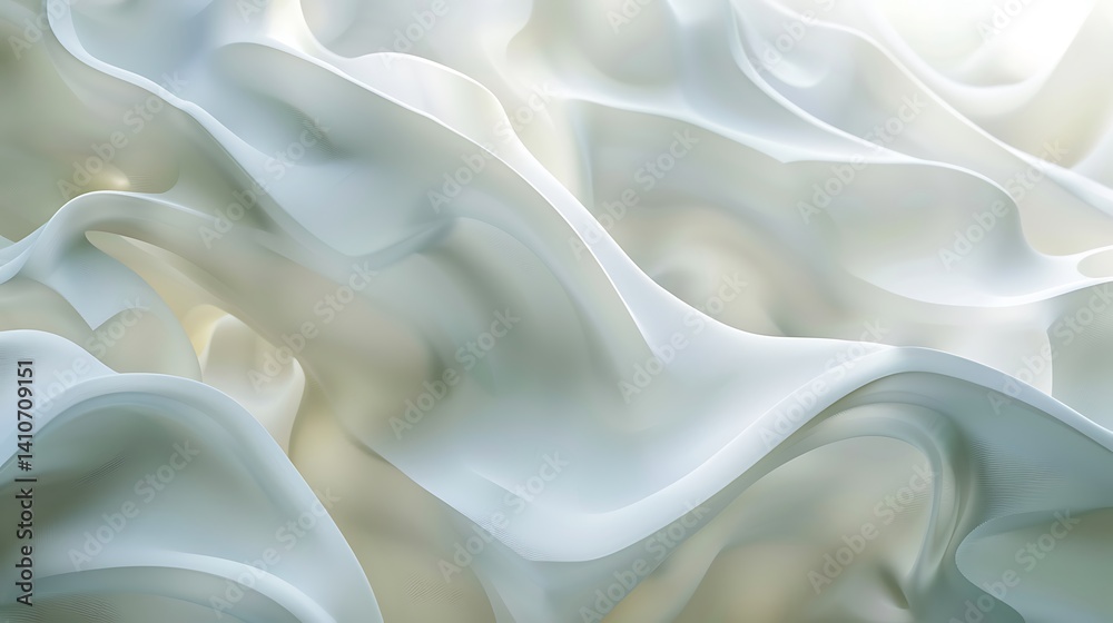 Obraz premium Elegant Abstract Fluid Designs in Soft Hues and Bold Gradients: A Modern Visual Collection