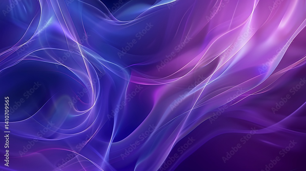 Fototapeta premium Elegant Abstract Fluid Designs in Soft Hues and Bold Gradients: A Modern Visual Collection