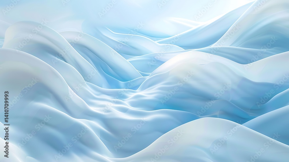 Obraz premium Elegant Abstract Fluid Designs in Soft Hues and Bold Gradients: A Modern Visual Collection