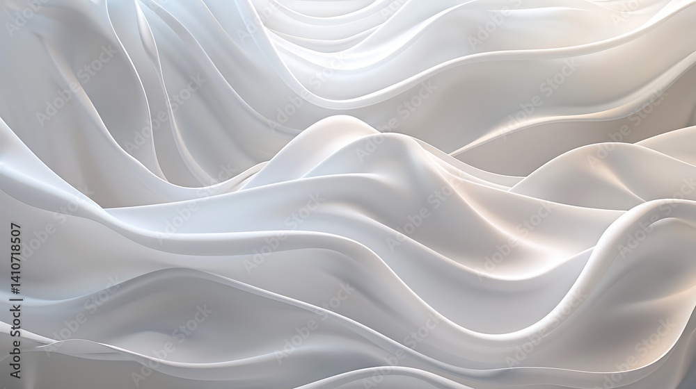 Fototapeta premium Elegant Abstract Fluid Designs in Soft Hues and Bold Gradients: A Modern Visual Collection