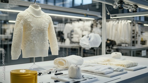 Innovative Knitwear Production: Sustainable and High-Tech Textile Manufacturing Process
