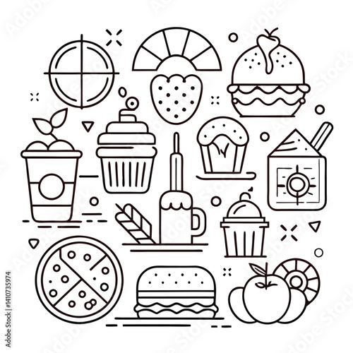 Collection of Food Icons