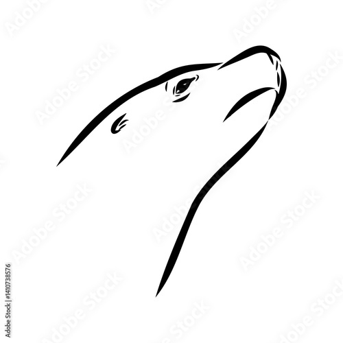 navy seal, vector sketch