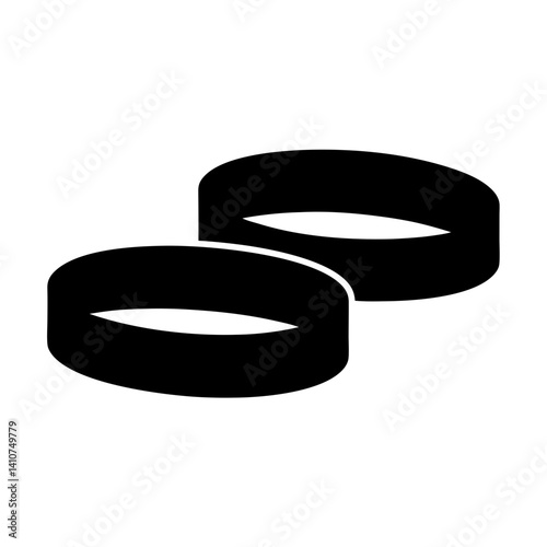 wristbands silhouette