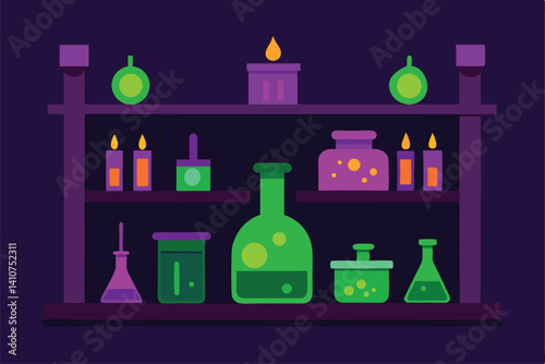 wine bottle and glass on dark background