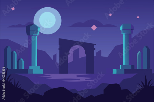 night city landscape