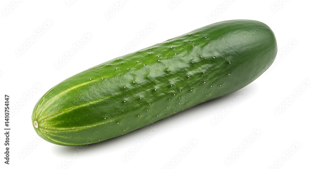 Cucumber on isolated white background Cucumber on isolated white background