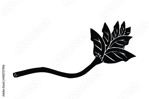 Daffodil silhouette, daffodil illustration spring silhouette, floral outline, Daffodil silhouette Icon
