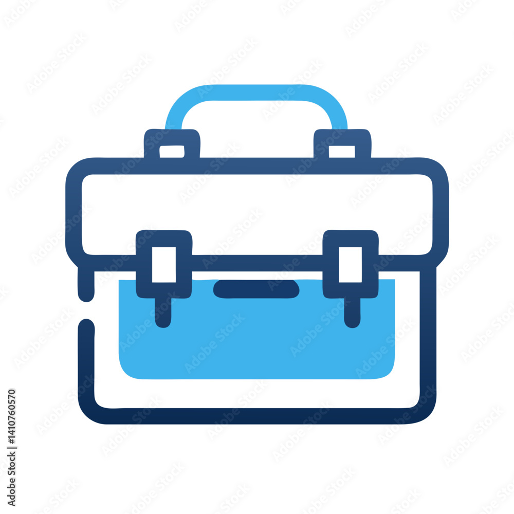 Toolbox Icon Representing Business Tools and Professional Equipment Toolbox Icon Representing Business Tools and Professional Equipment