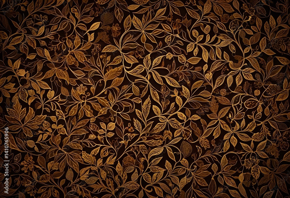 A close up of a brown leather texture.