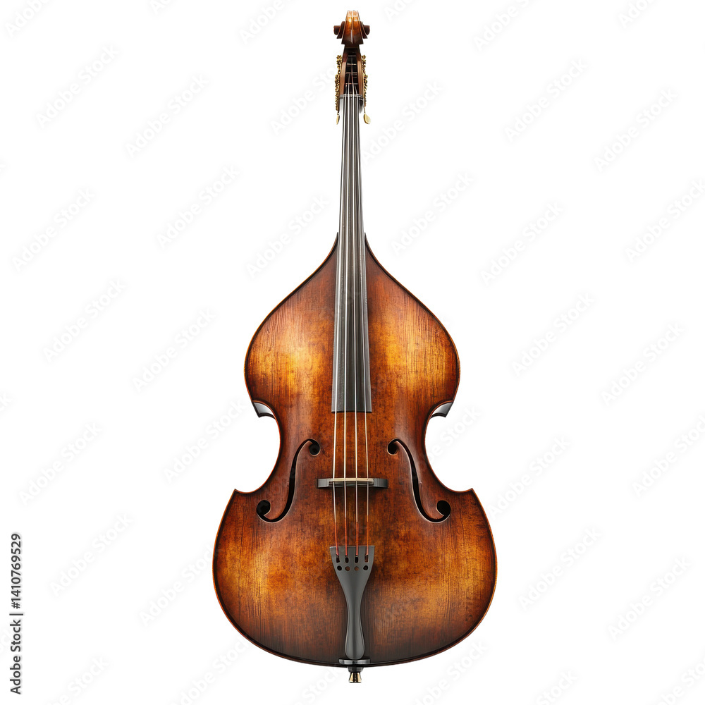 Fototapeta premium Bass isolated on transparent background.