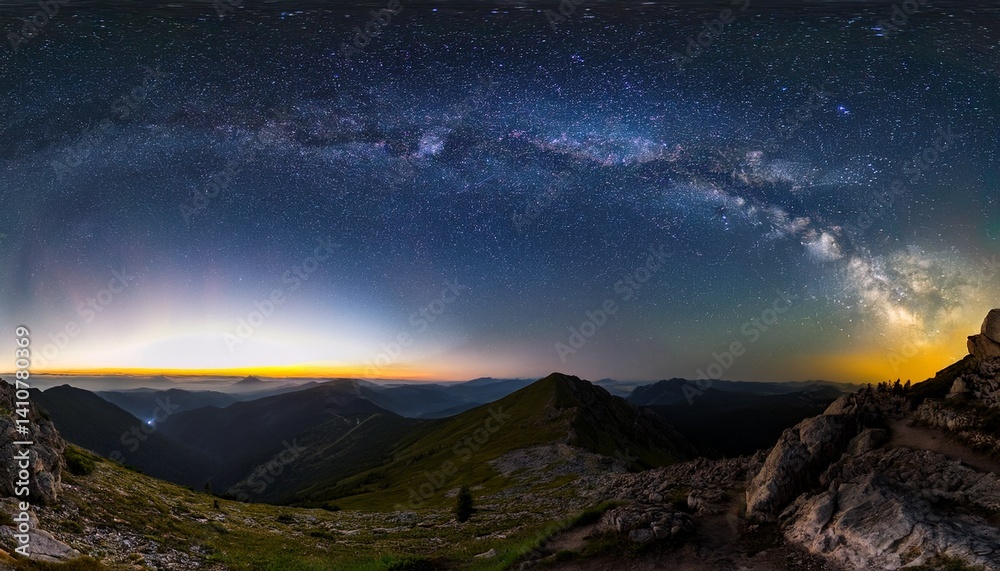 Arc of the Milky Way - Panorama XXL Arc of the Milky Way - Panorama XXL