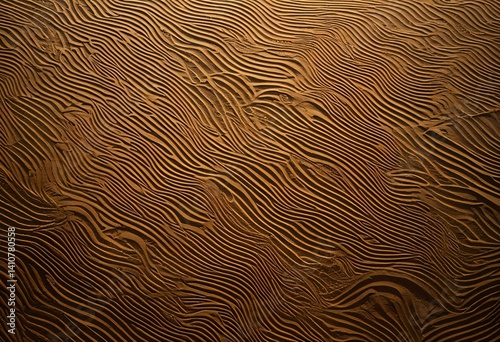 A close up of a sand dune in the desert.