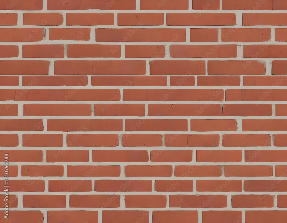 Obraz premium red brick wall background
