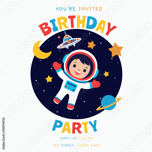 birthday invitation boy 
