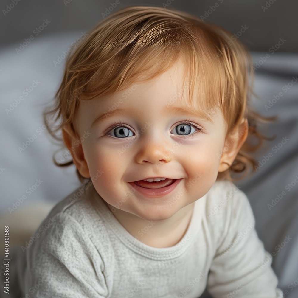 Little child, smiling baby. Little child, smiling baby.