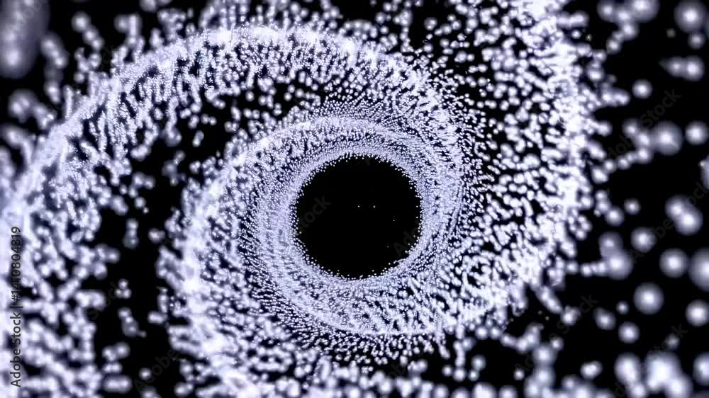 White glowing abstract tunnel evokes infinity, clarity, futuristic movement; great for innovation ads, digital intro visuals, creative media