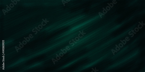 Chalk rubbed out on green chalkboard background