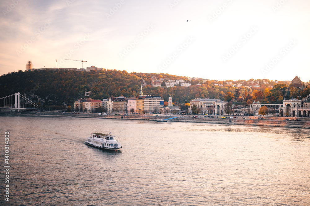 Famous Varkert Bazar in Budapest, Hungary in the morning