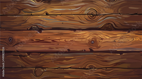 Professional Vector Wood Background for Creative Designs