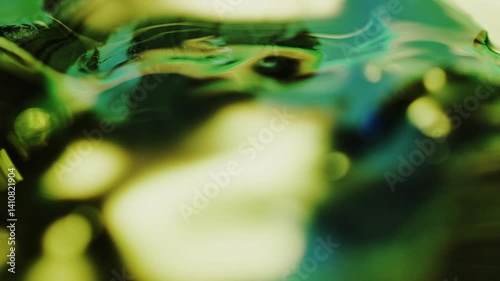 Marbling,Ink Drop,Green,Yellow,Water,Light,Black Light,Ink,Dripping,Oil Film,Colorful,C-UP,HS,Soft Focus