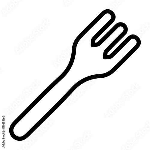 Fork Line Icon
