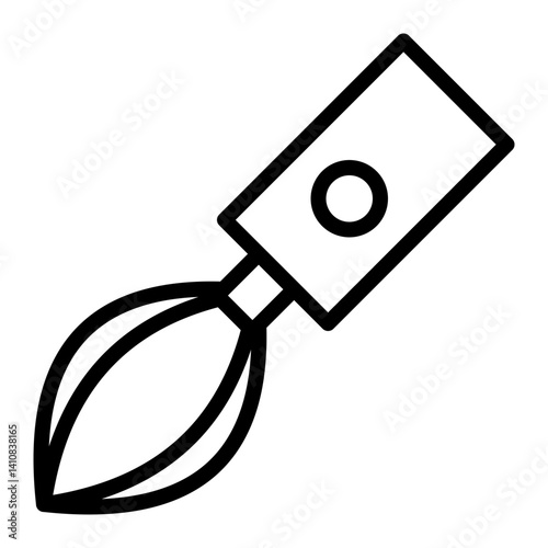 Egg Beater Line Icon