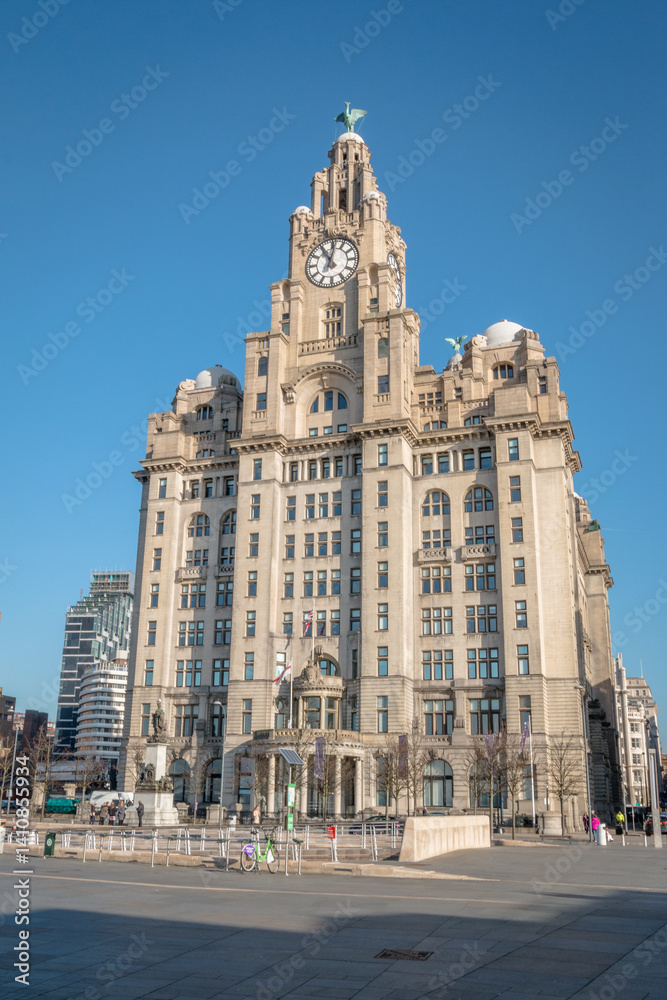 Obraz premium Views from the city of Liverpool, England