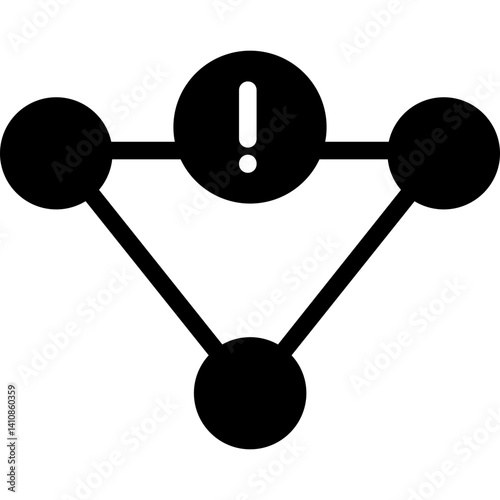 Network Redundancy Glyph Icon