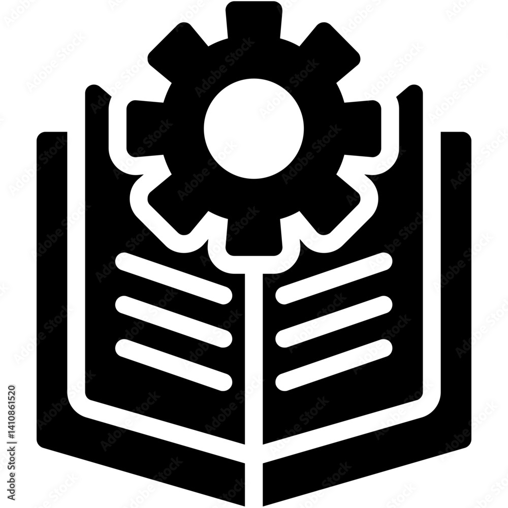 Setup Guide Glyph Icon Setup Guide Glyph Icon